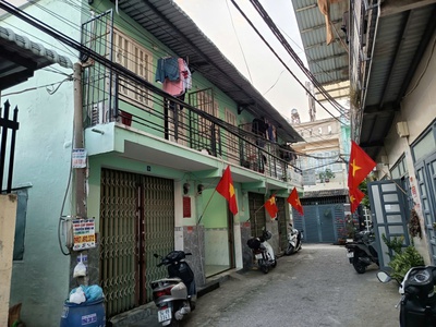 Cho thuê nhà nguyên căn 1 trệt 1 lầu   52m    tx22, q.12   đủ nội thất 1