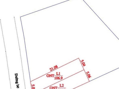 Chính chủ bán 2 lô đất đẹp 106,9m và 114,2m tại tt lương sơn-hòa bình 2