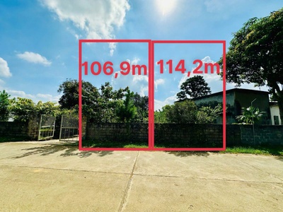 Chính chủ bán 2 lô đất đẹp 106,9m và 114,2m tại tt lương sơn-hòa bình 0
