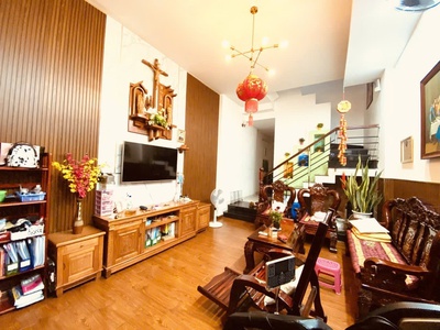 Dương quảng hàm - p5 gò vấp - hẻm 7m - nhà 4 tầng - 4 x 15 - btct hoàn công đủ - gần làng dh văn 2