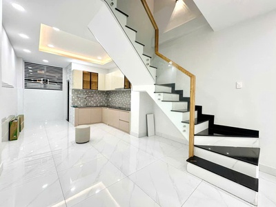 Bình lợi - khu bàn cờ 12m2 - nhà 4 tầng btct - 8pn lớn - nhà hoàn công đủ - định cư gấp bán - giá 3