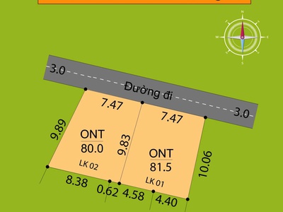Chính chủ bán lô đất đẹp 80m tại trường yên-chương mỹ-hà nội 1