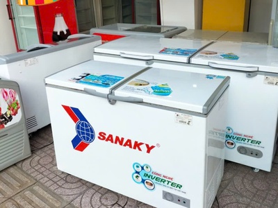 Tủ đông hiệu sanaky vh 3699a3 dung tích 360L công nghệ tiết kiệm điện 1