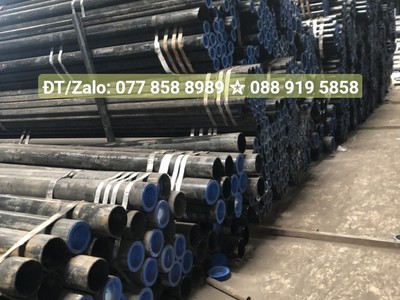 Bảng Tiêu chuẩn,Quy cách Ống Chịu Nhiệt Thép Ống Đúc ASTM A106 Gr.B Ống Lò Hơi  60 3,9ly, 73 5,2ly 6
