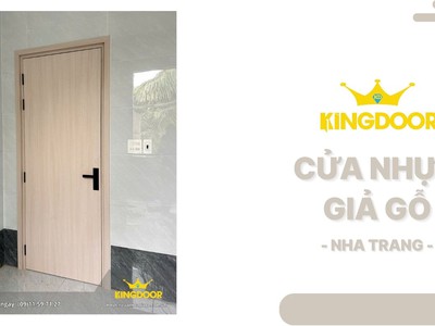 Cửa Nhựa Giả Gỗ Tại Nha Trang   Giá Tốt, Lắp Đặt Nhanh 0