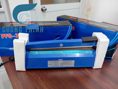 Máy ép nhiệt FS 300 hàn màng co, túi zip giấy 1