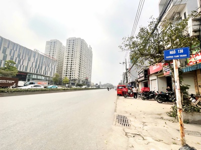 Bán nhà mặt phố Tam Trinh, 100m2 x 8 tầng, lô góc, MT 6m 0