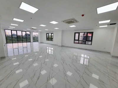 Bán nhà mặt phố Tam Trinh, 100m2 x 8 tầng, lô góc, MT 6m 1