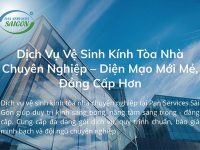 Kính Sạch, View Đẹp, Nâng Tầm Đẳng Cấp: Tại Sao Nên Sử Dụng Dịch Vụ Vệ Sinh Kính Tòa Nhà 0