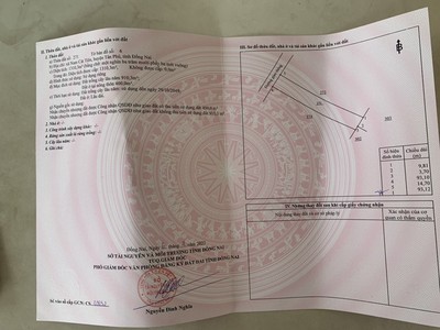 Bán đất hẻm đường 600a, đối diện ubnd xã nam cát tiên 2