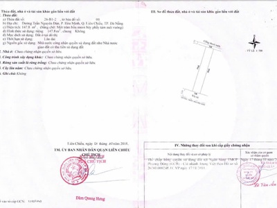 Cần bán biệt thự 2 lô - diện tích lớn - trần nguyên đán, hoà minh - gần biển 4
