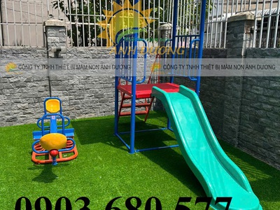 Cầu trượt vận động dành cho trẻ em mầm non 9