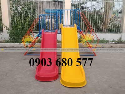 Cầu trượt vận động dành cho trẻ em mầm non 4