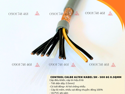 Cáp điều khiển Altek Kabel SH-500 8G0.5mm Đà Nẵng, Hà Nội 0