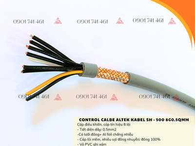 Cáp điều khiển Altek Kabel SH-500 8G0.5mm Đà Nẵng, Hà Nội 1
