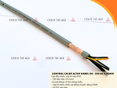 Cáp điều khiển Altek Kabel SH-500 8G0.5mm Đà Nẵng, Hà Nội 3