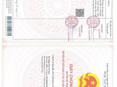 Bán 2 lô đất thổ cư giá rẻ tại khánh phú   khánh vĩnh 3