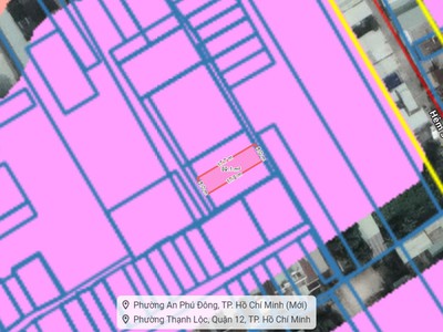 Giảm 50tr  đất vuông đẹp hẻm ôtô 89m2   thạnh lộc 29 q12 2