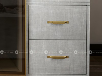 Tủ Áo Cánh Kính Chữ L Khung Nhôm Tích Hợp Kệ Trang Trí Cao Cấp 0
