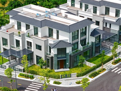 Tham quan thực tế khu compound Nhà Phố - Biệt Thự ven sông Quận 2 của Khang Điền 1