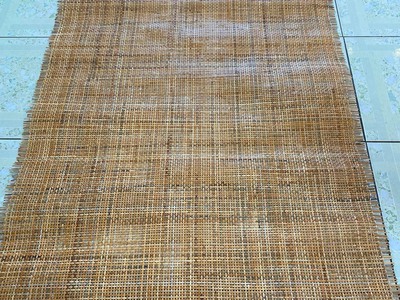 Lưới đan caro mây tự nhiên trang trí nội thất 0