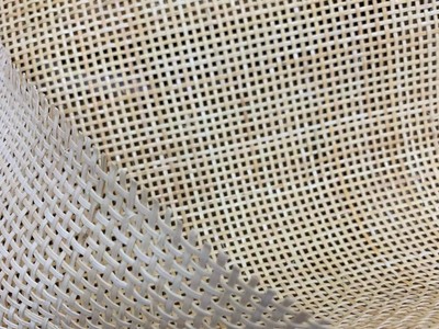 Lưới đan caro mây tự nhiên trang trí nội thất 5