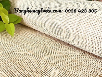 Lưới đan caro mây tự nhiên trang trí nội thất 7
