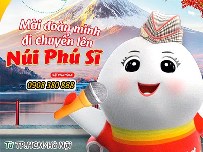 Thu sang rực rỡ bay Vietjet đến Nhật Bản, ngắm Phú Sĩ huyền thoại 0