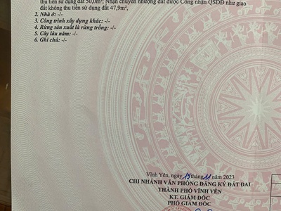Bán nhà 2 tầng tại Vị trù, Thanh Trù, Bình Xuyên, Vĩnh Phúc. Giá chỉ 2.3 tỷ 6
