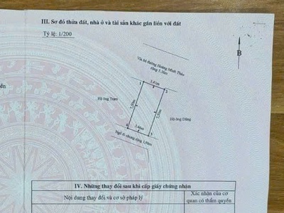 Cơ hội đầu tư: Nhà mặt đường Hoàng Minh Thảo, Lê Chân. Cho thuê 10tr/tháng   giá 5,9 tỷ 0
