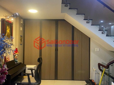 Cửa lùa tổ ong 2
