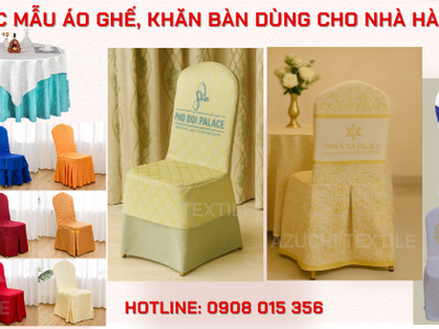 Khăn bàn áo ghế cho nhà hàng tiệc cưới cam kết giá tốt nhất thị trường 0