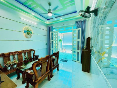 Nhà 2 tầng mới đẹp 58m2 ngay trường tân sơn, đối diện emart, nguyễn duy cung, p12, gò vấp. 1