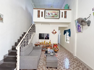 ♪nhà kiệt bàu trảng 7, gần điện biên phủ 57m2, mê lửng, 3pn, 2.45 tỷ 2
