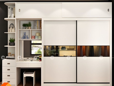 Tủ Áo Gỗ Công Nghiệp MDF Cánh Lùa Cao Cấp 3