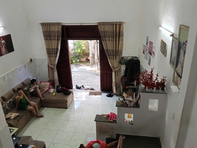 ♪ nhà sát nguyễn tất thành đoạn xuân hà, 160m2, mê lửng, sân vườn, 3.x tỷ 3