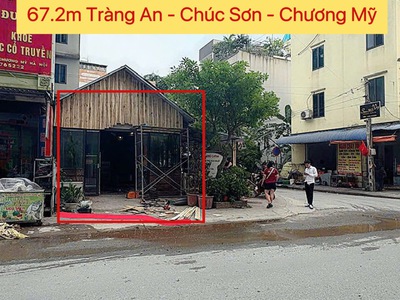 Bán lô đất đang kinh doanh quán cafe 67,2m tại tt chúc sơn-chương mỹ-hà nội 1