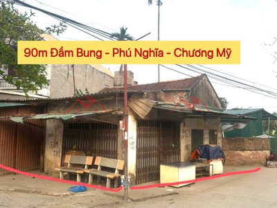 Bán lô đất trục chính kinh doanh 90m diện tích thực 158m tại phú nghĩa-chương mỹ-hà nội 0