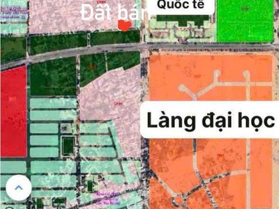 Bán lô đất cạnh LÀNG ĐẠI HỌC, DTĐ 240M2, sát Mai Đăng Chơn, Nam Kỳ Khởi Nghĩa 3