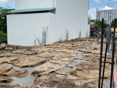 Bao bố bảo dưỡng bê tông tphcm 3