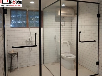Mẫu kính ốp bếp màu xanh cốm cho nhà bếp hiện đại 0