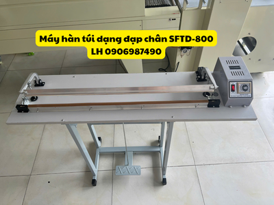 Máy hàn miệng túi đạp chân sftd-800 1