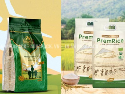 Xưởng sản xuất, in bao bì gạo uy tín, giá tốt, giao toàn quốc 2