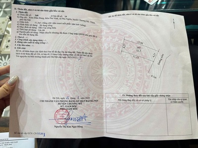 Chủ cắt lỗ cần bán gấp lô đất 51,5m tại phú nghĩa-chương mỹ-hà nội 4
