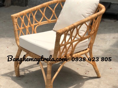 Ghế mây vuông đơn đọc sách 5