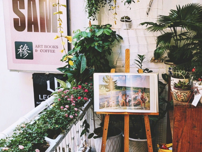 Sam 䅟   Art Books   Coffee   Nơi đưa nghệ thuật về gần hơn với mọi người 0