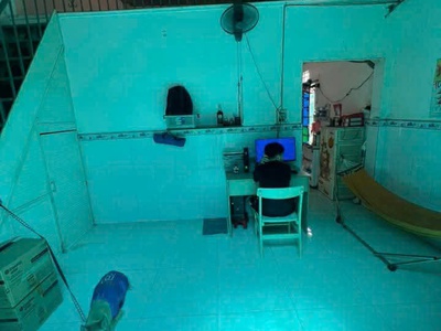 Nhà sổ hồng riêng 5mx10m 1 trệt 1 lửng đường thị trấn tân hiệp hóc môn 3