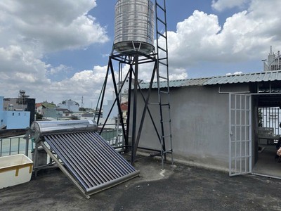 Giảm mạnh 400tr  nhà vuông 3 tầng, đường 7m, 92m2   thạnh lộc 22 q12 4