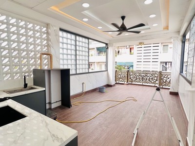 Bán nhà hẻm xe tải 13m đường độc lập - dt 60m2  4 x 15 m - 4 tầng 4