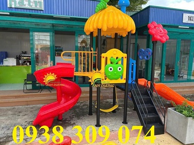 Cầu trượt liên hoàn xích đu, cầu trượt liên hoàn giá rẻ 1